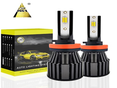 Ug2 2025 Супер Яркие Автомобильные Лампы Светодиодные Фары Для Автоматического Освещения H7 Led Canbus Автомобильные Фары
