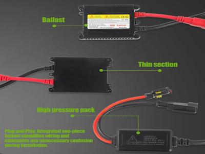 Balastro Hid Slim 12 В 35-55 Вт Универсальный (h1/h3/h11/h7) Сертифицированный Ce,Rohs,Emc Venta Mayorista Ip68,Лидер Продаж,Ксеноновый Балласт